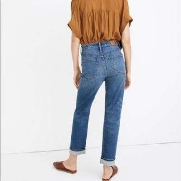 Madewell Classic Straight Jean Medium Wash Blue 29 - Picture 3 of 11
